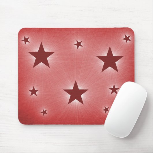 Sterne in der Night Sky Mousepad, dunkelrot Mousepad (Mit Mouse)