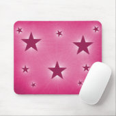 Sterne in der Night Sky Mousepad, Magenta Mousepad (Mit Mouse)