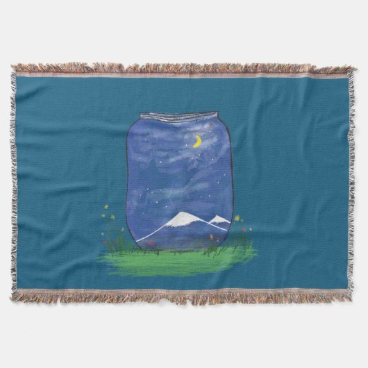 Sterne in einem Jar Decke (Vorderseite)