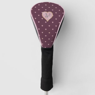 Sterne in Herzen auf Port-Treiberabdeckung Golf Headcover
