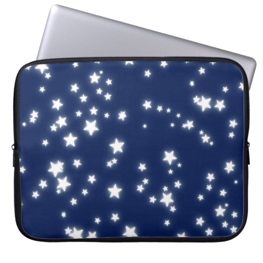 Sterne Laptopschutzhülle (Vorderseite)