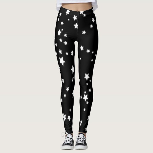 Sterne Leggings (Vorderseite)