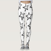 Sterne Leggings (Vorderseite)