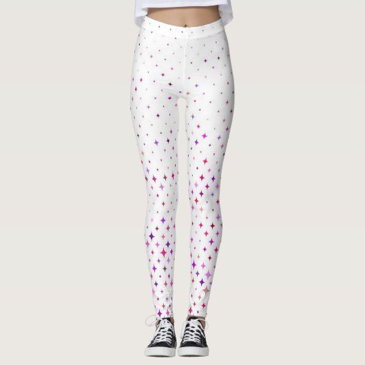 Sterne Leggings (Vorderseite)