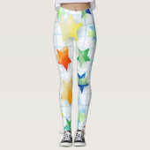 Sterne Leggings (Vorderseite)