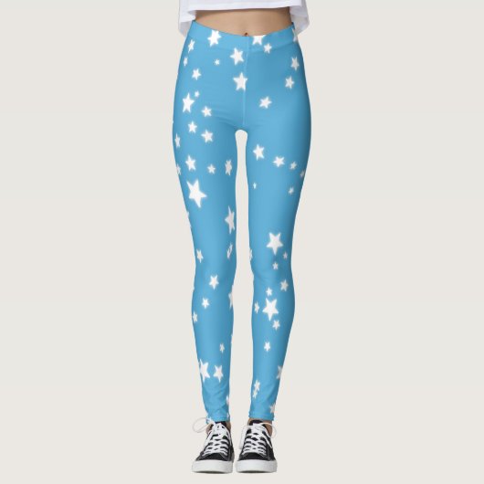 Sterne Leggings (Vorderseite)