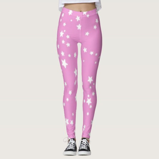 Sterne Leggings (Vorderseite)