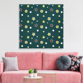 Sterne Leinwanddruck (Insitu (Wohnzimmer))