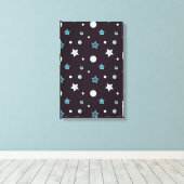 Sterne Leinwanddruck (Insitu (Holzboden))