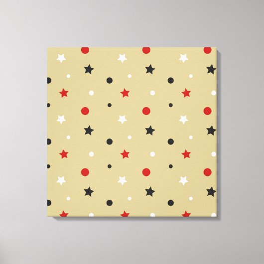 Sterne Leinwanddruck (Vorderseite)