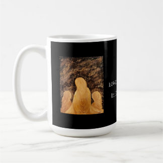 Sterne leuchten hell und Liebe währt ewig Kaffeetasse