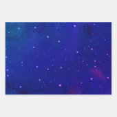 Sterne leuchten in der Nacht Geschenkpapier Set (Vorderseite 3)