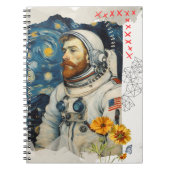 Sterne machen mich zum Träumen | Notebook-Journal Notizblock (Vorderseite)