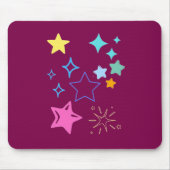 Sterne-Mauspad Mousepad (Vorne)