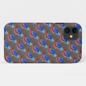 Sterne-Meerjungfrau Case-Mate iPhone Hülle (Rückseite (Horizontal))