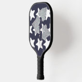 Sterne mit Blättern Pickleball Schläger (Links)