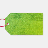 Sterne, Mond, Schneeflocken und frohe Weihnachten, Geschenkanhänger (Rückseite Horizontal)