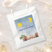 Sterne, Mond und Sonnendusche Geschenktütchen (Ausgeschnitten)