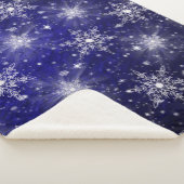 Sterne, Muster, Gold, abstrakt, Gold, Sherpadecke (3/4)