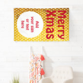 Sterne Muster transparent & Button weiß Banner (Insitu)