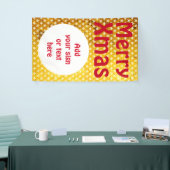 Sterne Muster transparent & Button weiß Banner (Messeveranstaltung)