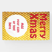 Sterne Muster transparent & Button weiß Banner (Horizontal)