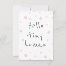 Sterne niedlich Begrüßung Baby / Geburt Glückwünsc