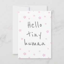 Sterne niedlich Begrüßung Baby / Geburt Glückwünsc Karte