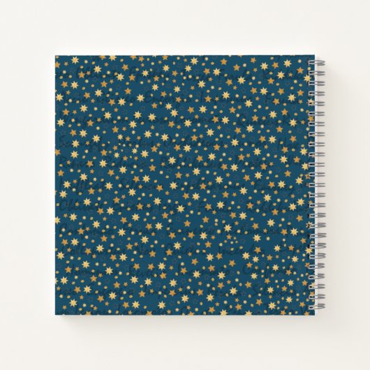 Sterne Notizblock (Rückseite)