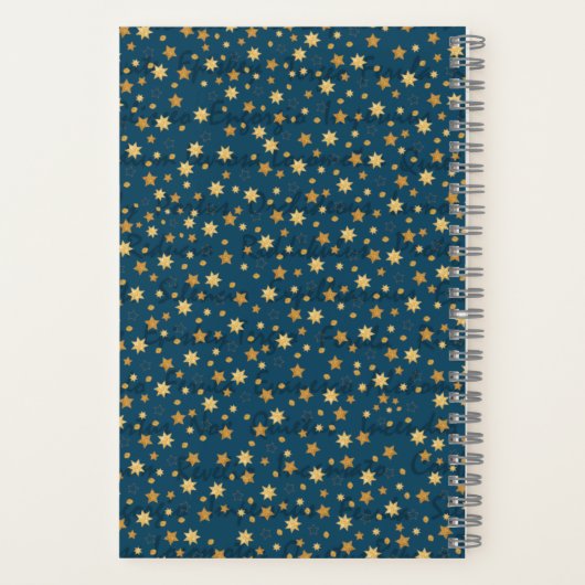 Sterne Notizblock (Rückseite)