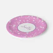 Sterne Pappteller (Schrägansicht)