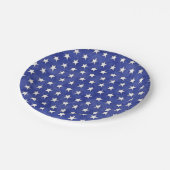 Sterne Pappteller (Schrägansicht)