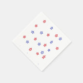 Sterne Patriotische Partei  Serviette (Ecke)