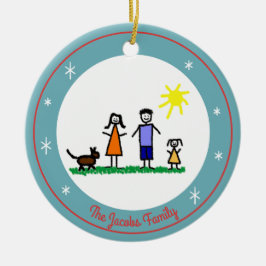 Sterne Personalisiert Holiday Ornament