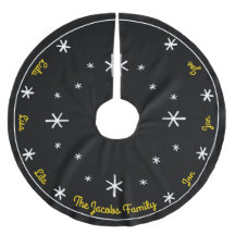 Sterne Personalisiert Holiday Tree Skirt