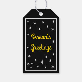 Sterne Personalisierte Weihnachtsgeschenke Tags Geschenkanhänger