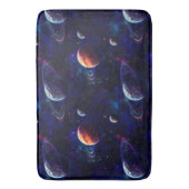 Sterne, Planeten, Galaxie, Weltraum Badematte (Vorderseite Vertikal)