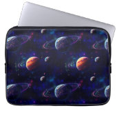 Sterne, Planeten, Galaxie, Weltraum Laptopschutzhülle (Vorderseite)