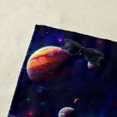 Sterne, Planeten, Galaxie, Weltraum Strandtuch (Beispiel)