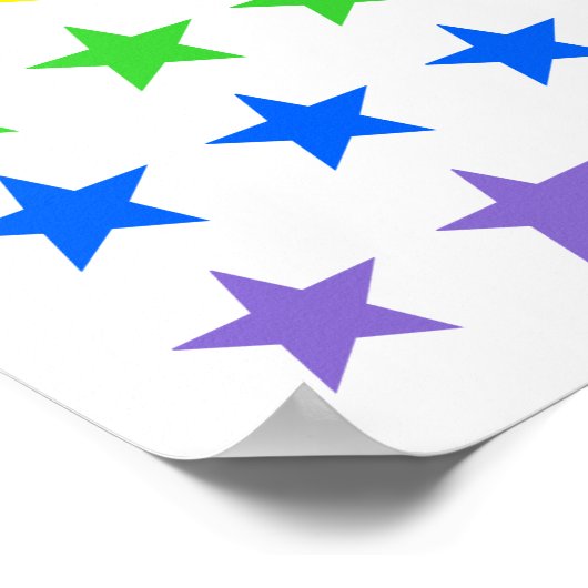 Sterne Poster (Ecke)