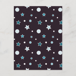 Sterne Postkarte
