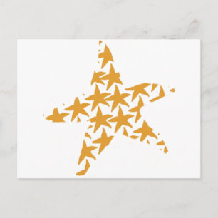 Sterne Postkarte