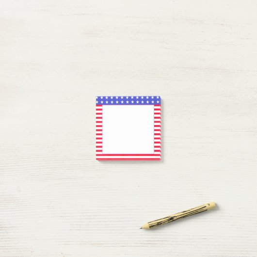 Sterne, rot und weiß gestrichen post-it klebezettel (Auf Schreibtisch)