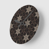 Sterne Runde Wanduhr (Winkel)