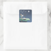 Sterne schießen - Aufkleber für den Wunschplatz er (Tasche)