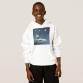 Sterne schießen - Wissheid gestalten Hoodie (Vorne ganz)