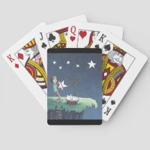 Sterne schießen - Wünsche beim Kartenspielen schaf