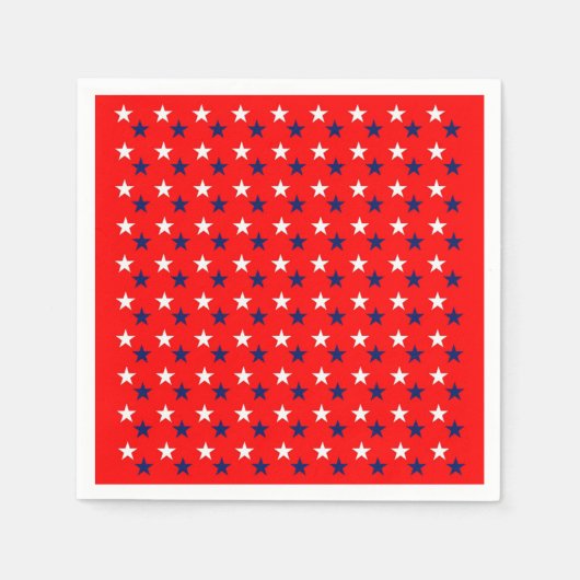 Sterne Serviette (Vorderseite)