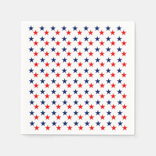 Sterne Serviette (Vorderseite)