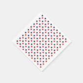 Sterne Serviette (Ecke)